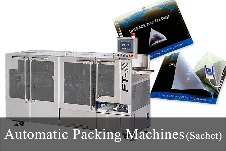 Machines d'emballage automatiques (Sachet)